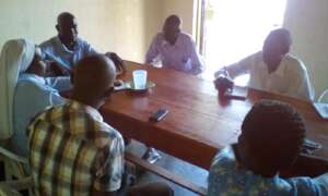 A team in close meeting: Members of Board