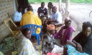 Parents organized at SACCO to support the project