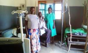 The Older person in the hospital after operation