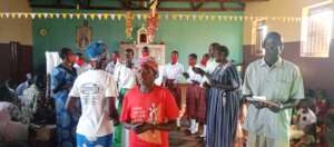Team of KIFA visited the chapel in Kole District