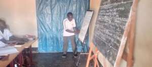 The trainer emphasizes the point on Patriotism