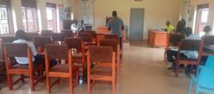 One of CSOs member presenting