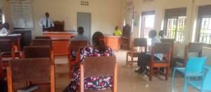 One of District officials addressing CSOs