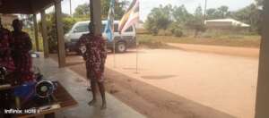 Girls display the outcome of their training