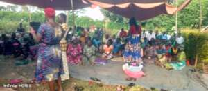 Present are women and men in large number