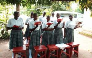 Singing cultural songs to deliver the message