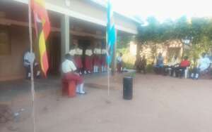 Students are trained to say poems