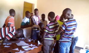 Practical learning work: Sanitary pads