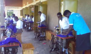 Julie Instructs the girls at the Institute