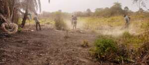 Youth engage in brick making: project