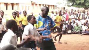 KIFA's team express his joy too to dance with them