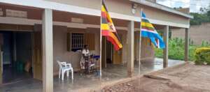 The lady is doing her orientation at the Institute