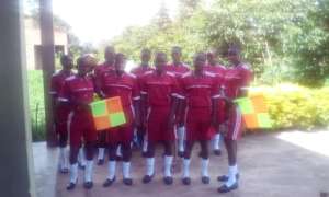 One of the 3 sets of uniform in use by girls