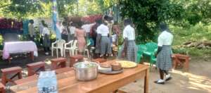 Parents observe the work of their students