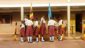 Patriotism: Seen in the respect - National Flag