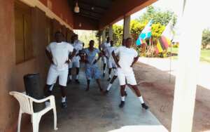 Students engage in real physical exercises