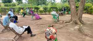 Training of village leaders to fight COVID-19