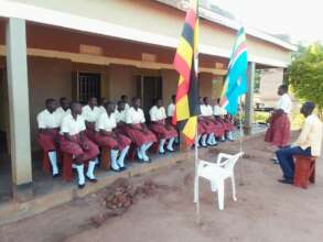 students listen attentively to rules & regulations