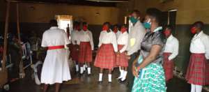 At Aboke HCIV shown various medical services