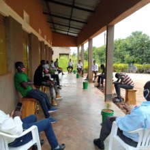 Potential Boys at the meeting at KIFA's Office