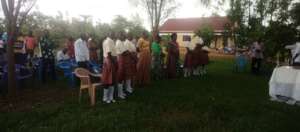 The present of the students of Home Economics