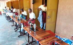 Practical test in progress