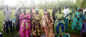 The elderly in attendance