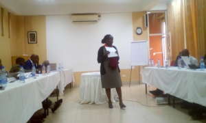 The staff of Twaweza in training