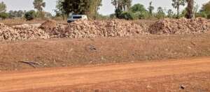 In early Feb materials for building procured