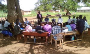 Community in attendance to GlobalGiving's traveler