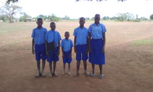 5 of the other 12 children supported by KIFA