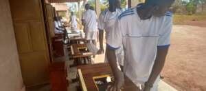 They are being assembled by students