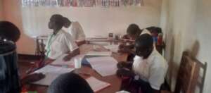 Attentive students, and interactive class