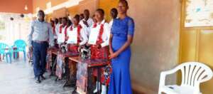 Girls trained: Home Economics given start-up kits