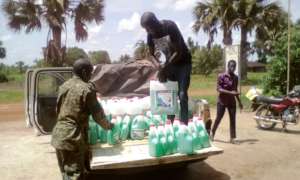 Liquid Soap collected from KIFA's office