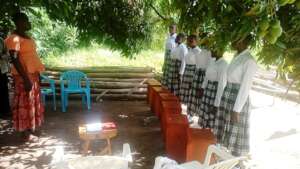 Students taught with evident of environment issues