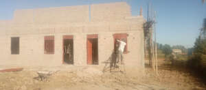 Fitting of the windows has been done