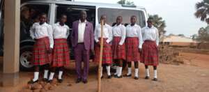 Inspiring Director with his students