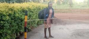 A staff ready for field work