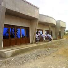 New Girls enjoy the art work of boys