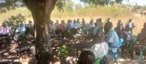 A moment of community engagement