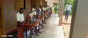 Examinations ongoing (Real sewing)