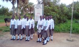 10 girls in the 2nd set of School Uniform