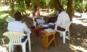 Staff undergoing orientation