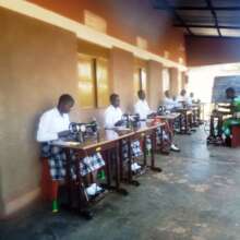 Students at training