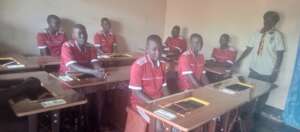 Patriotic training in progress