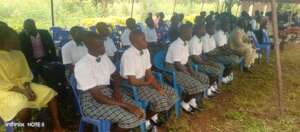 Students interact with the community