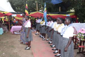 Students perform at the Graduation
