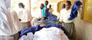 Girls are carrying out stock taking