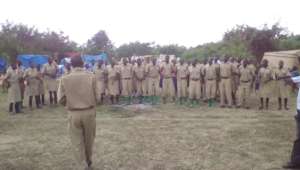 With others schools at scout camping